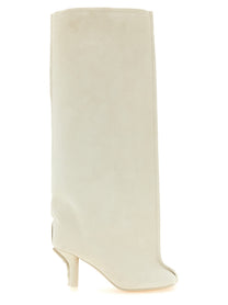 MM6 Maison Margiela Anatomic Boots White