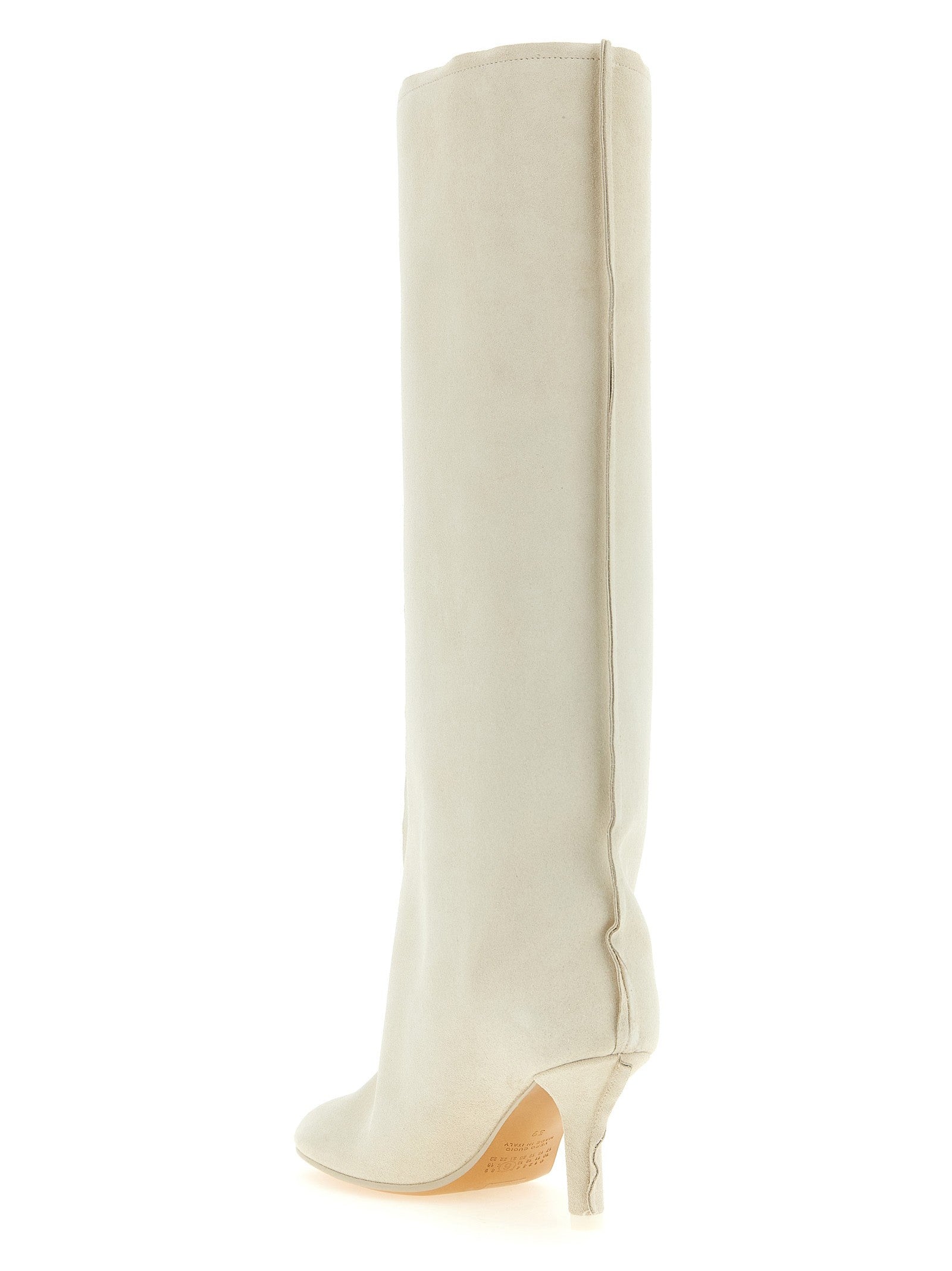 MM6 Maison Margiela Anatomic Boots White