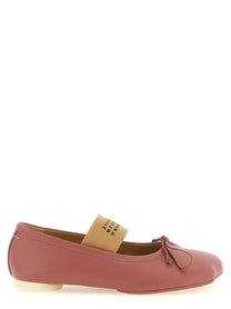 MM6 Maison Margiela Anatomic Numeric Ballet Flats Blue