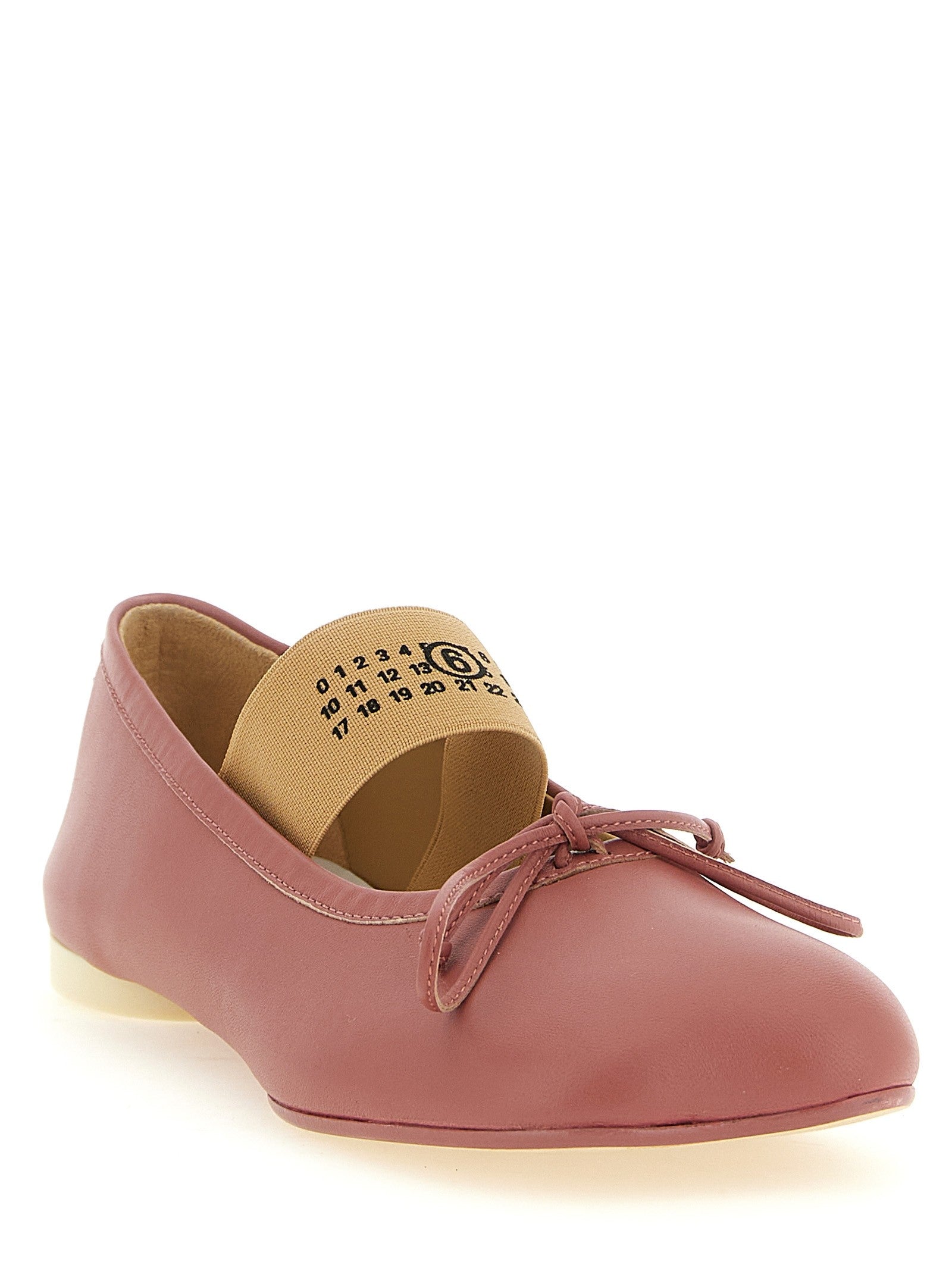 MM6 Maison Margiela Anatomic Numeric Ballet Flats Blue