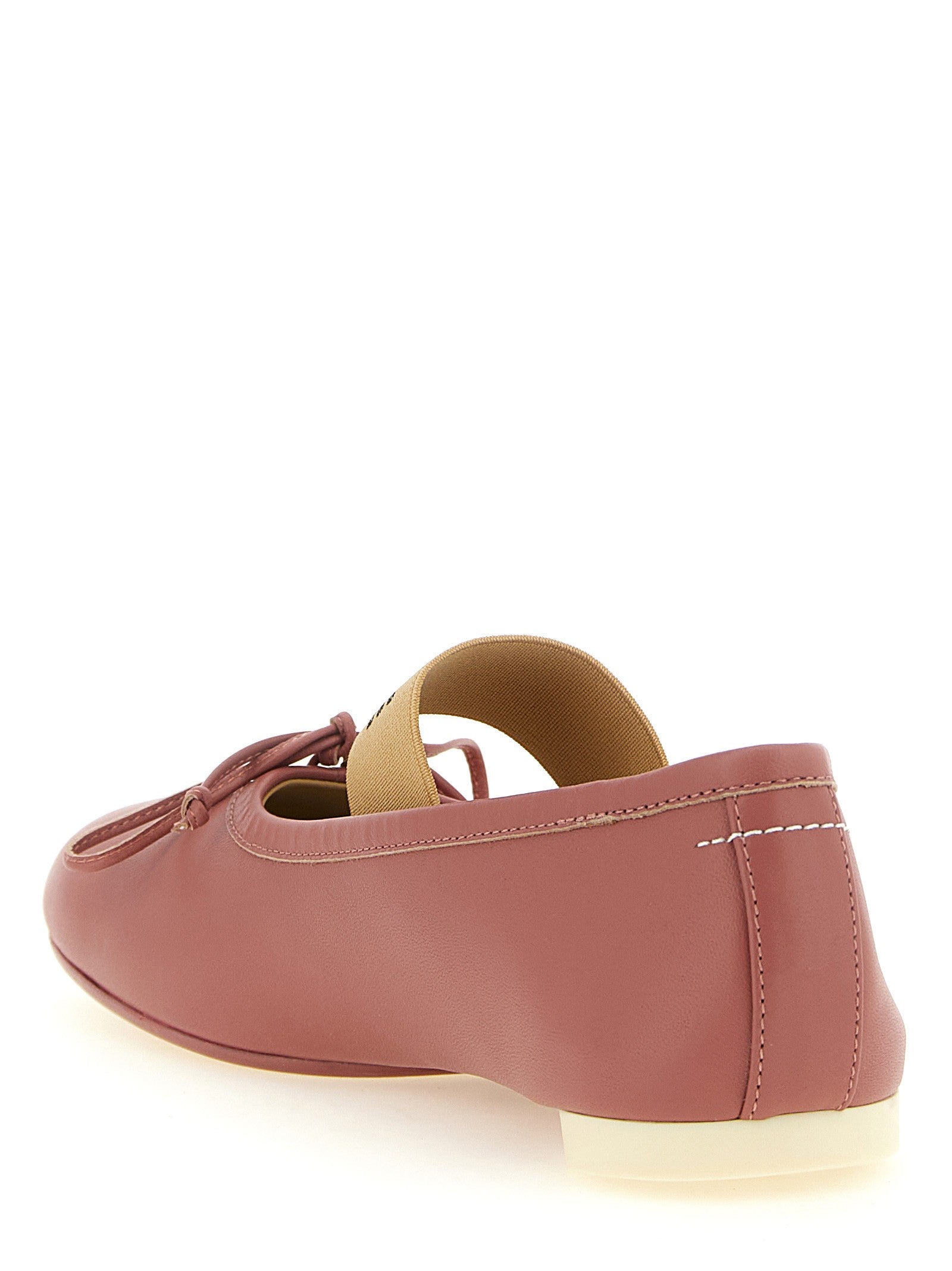 MM6 Maison Margiela Anatomic Numeric Ballet Flats Blue
