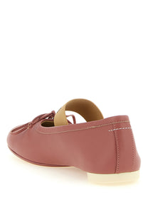 MM6 Maison Margiela Anatomic Numeric Ballet Flats Blue