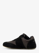 MM6 Maison Margiela Men's Anatomic Suede and Leather Sneakers Black, view 3