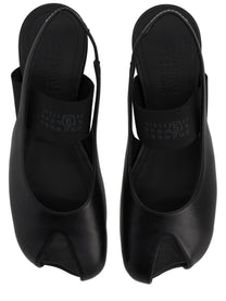 MM6 Maison Margiela Women's Anatomical Slingback Sandal Black