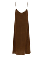 Uma Wang Women's Anaya Dress Brown, view 2