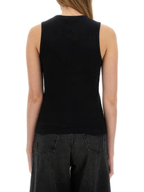 JW Anderson Women's Anchor Jwa Tank Top Black