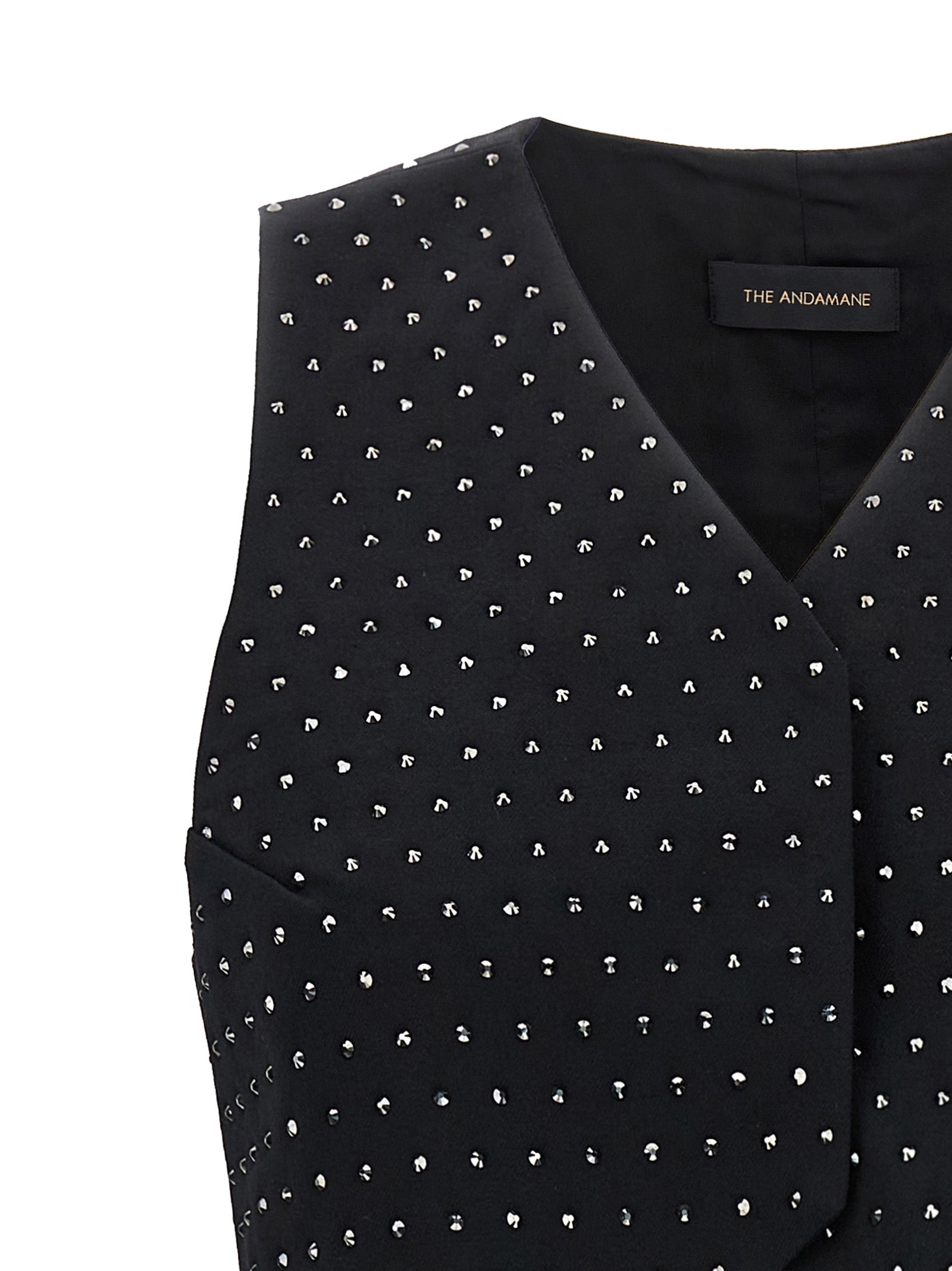 THE ANDAMANE - THE ANDAMANE - ’Nadine Crystal’ waistcoat - Women’s Outerwear