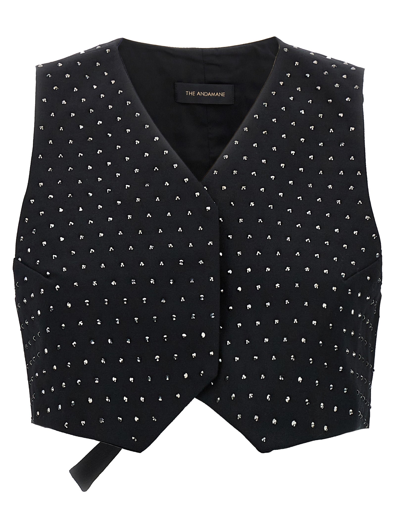 THE ANDAMANE - THE ANDAMANE - ’Nadine Crystal’ waistcoat - Women’s Outerwear