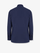 Loro Piana Men's Andrè Cotton Shirt Grey, view 2