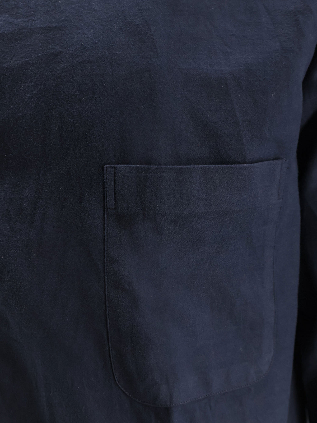 Loro Piana Men's Andrè Cotton Shirt Grey