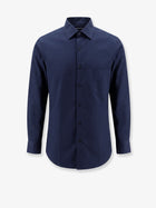 Loro Piana Men's Andrè Cotton Shirt Grey