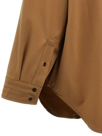 Thelatest Andrea Shirt Brown