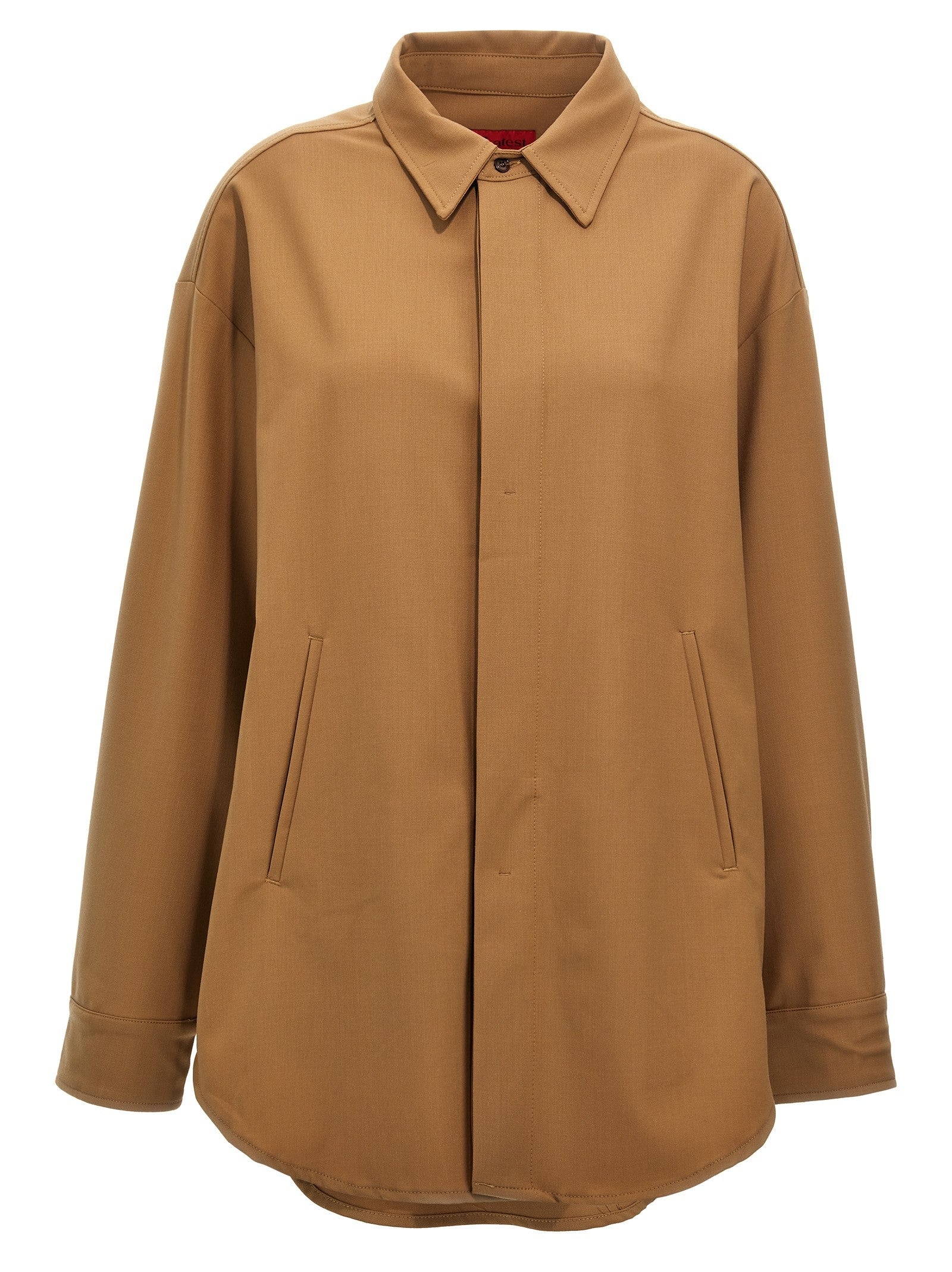 Thelatest Andrea Shirt Brown