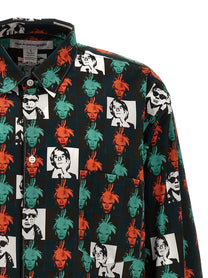 Comme Des Garcons Shirt Andy Warhol Shirt Gold