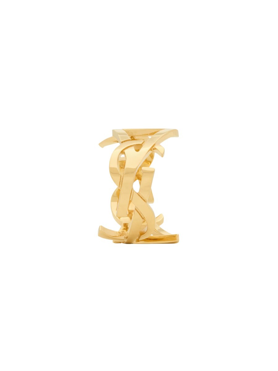 Saint Laurent Women's Anello Cassandre Gold