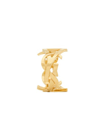 Saint Laurent Women's Anello Cassandre Gold