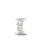 Saint Laurent Women's Cassandre Ring Silver, view 4
