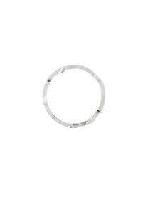 Saint Laurent Women's Anello Cassandre Silver