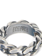 MM6 Maison Margiela Chain Ring Silver