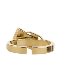 Ferragamo Women's Anello Con Fiocco Vara Gold