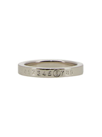 MM6 Maison Margiela Women's Anello Con Silver