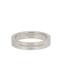 Maison Margiela Unisex Anello Con Silver
