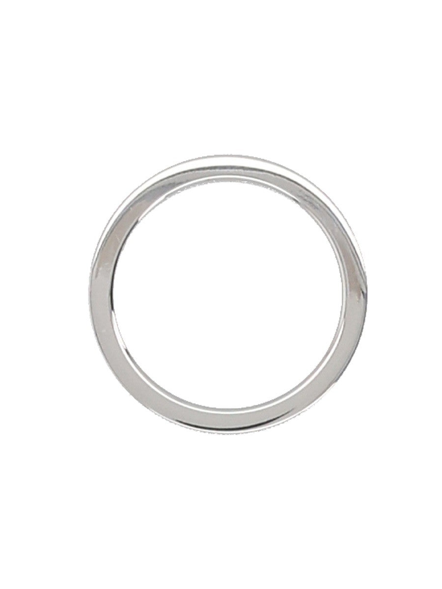 Maison Margiela Unisex Anello Con Silver