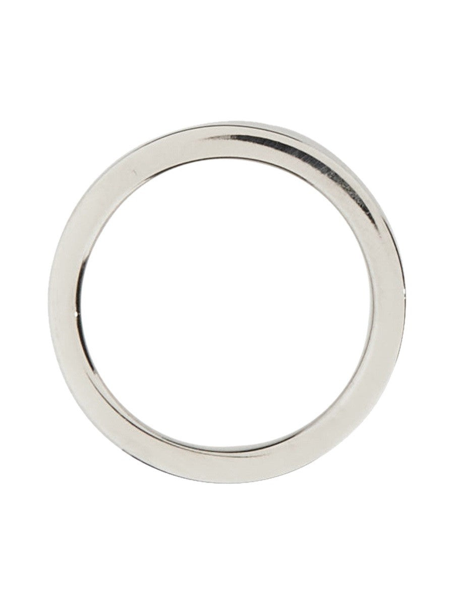 MM6 Maison Margiela Women's Anello Con Silver