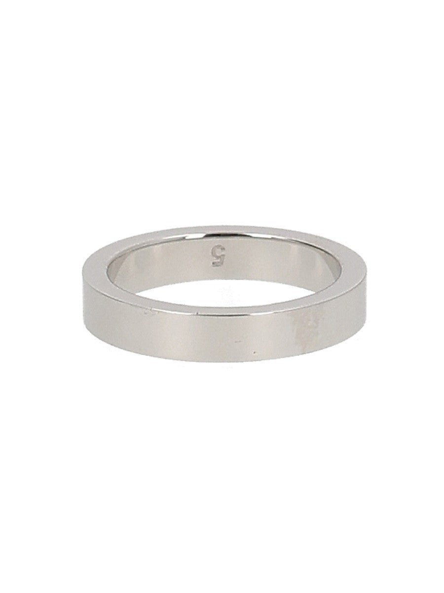 Maison Margiela Unisex Anello Con Silver