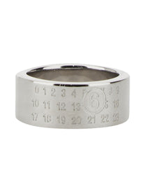 MM6 Maison Margiela Women's Anello Con Silver