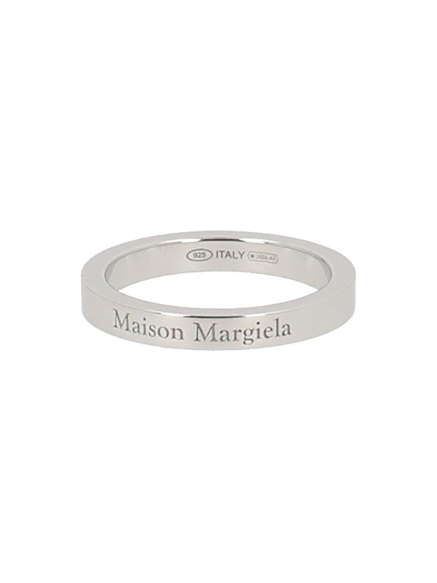 Maison Margiela Unisex Anello Con Silver
