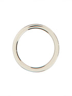 MM6 Maison Margiela Women's Ring with Numeric Minimal Signature Slim Silver, view 3