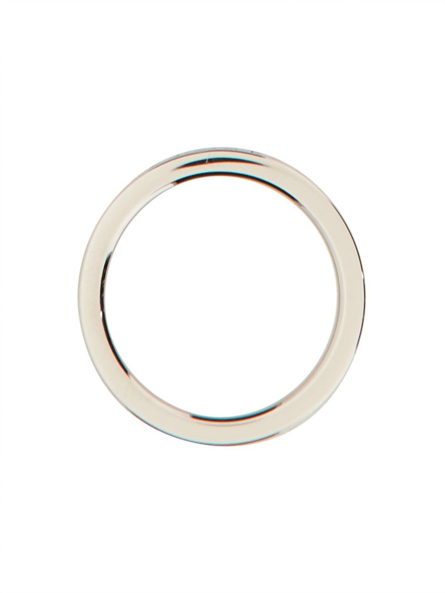 MM6 Maison Margiela Women's Anello Con Silver