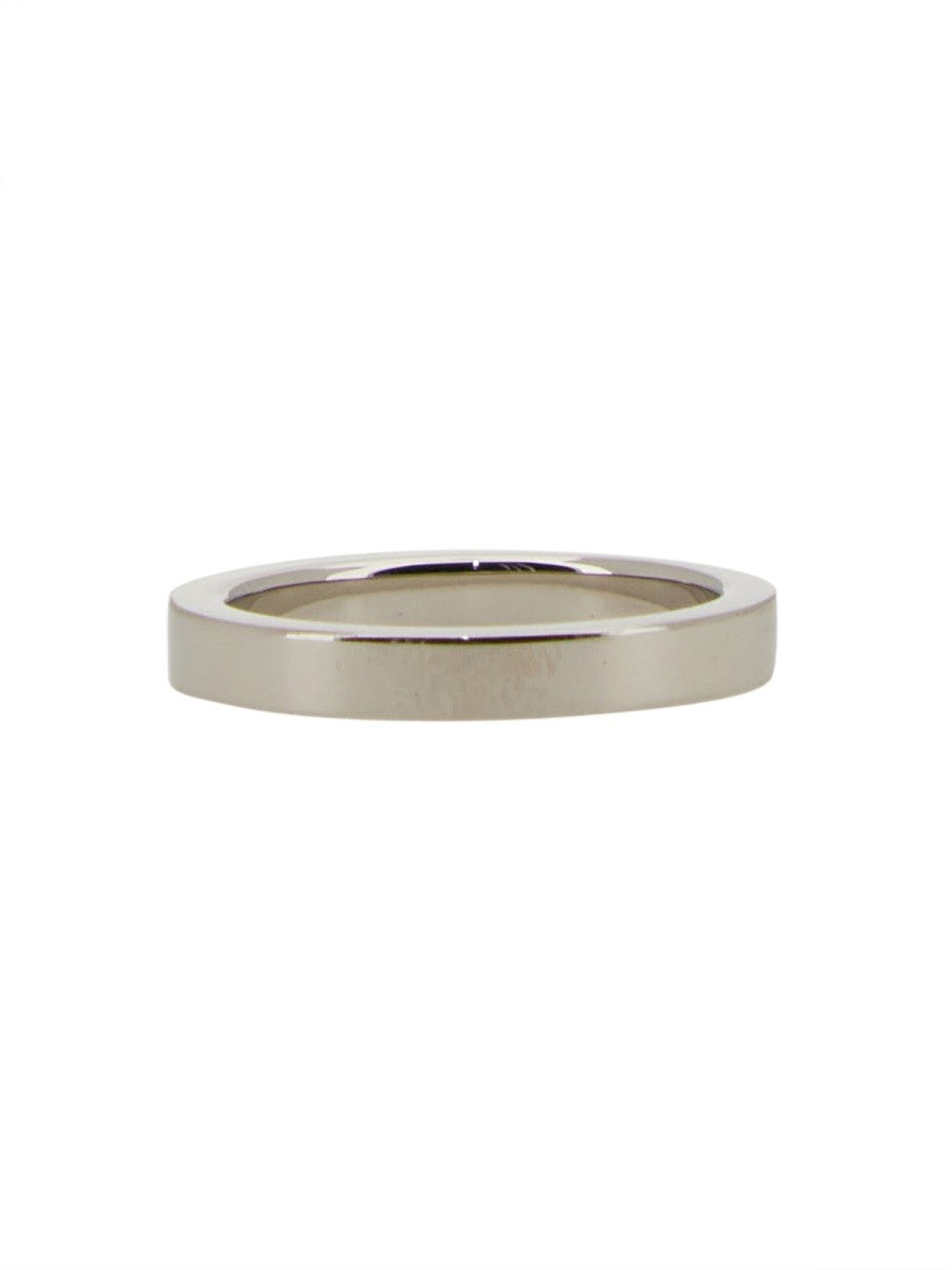 MM6 Maison Margiela Women's Anello Con Silver