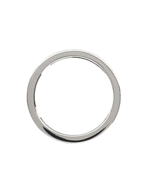 Maison Margiela Unisex Anello Con Silver