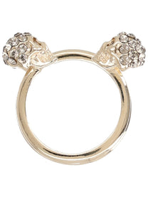 Alexander McQueen Women's Anello Skull Gold