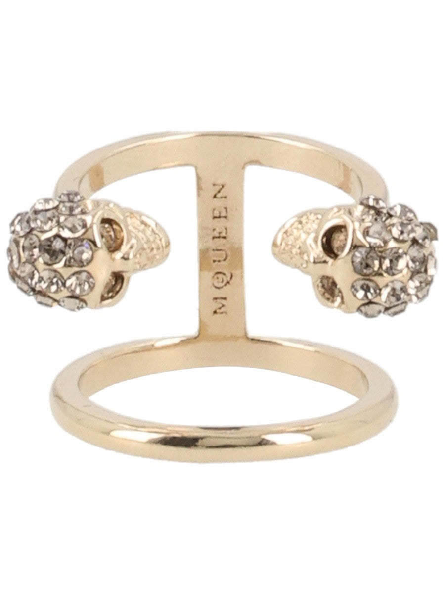 Alexander McQueen Women's Anello Skull Multicolor