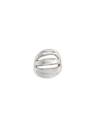 Panconesi Women's Triptych Blow Ring Silver