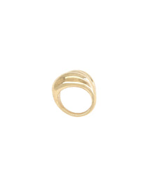 Panconesi Women's Anello Triptych Blow Gold
