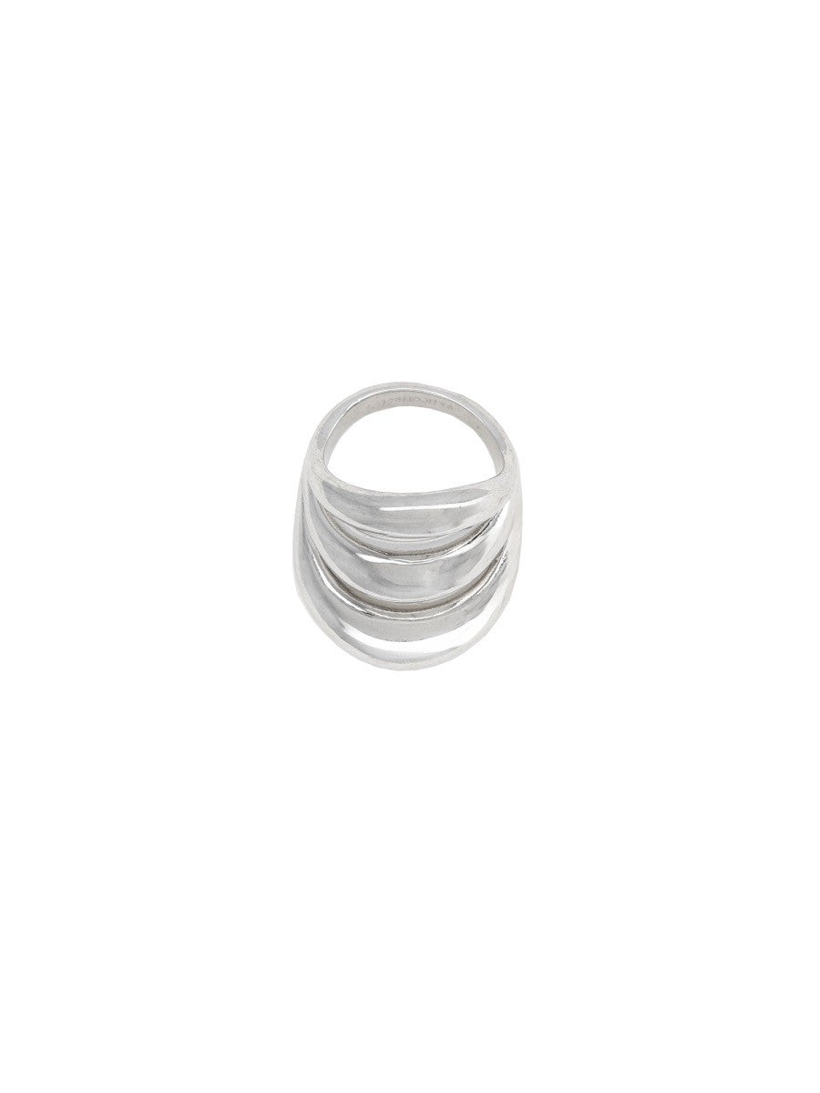 Panconesi Women's Anello Triptych Blow Silver