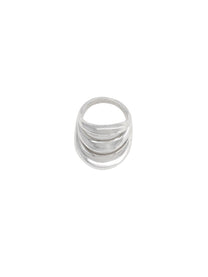 Panconesi Women's Anello Triptych Blow Silver