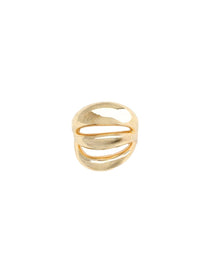 Panconesi Women's Anello Triptych Blow Gold
