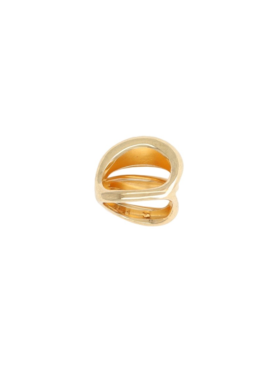 Panconesi Women's Anello Triptych Blow Gold