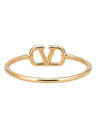 Valentino Women's Vlogo Signature Ring Gold, view 2