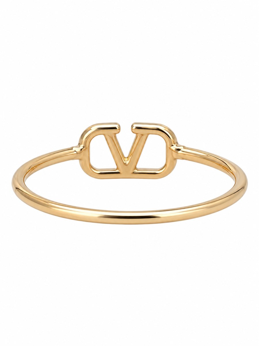 Valentino Women's Anello Vlogo Signature Gold
