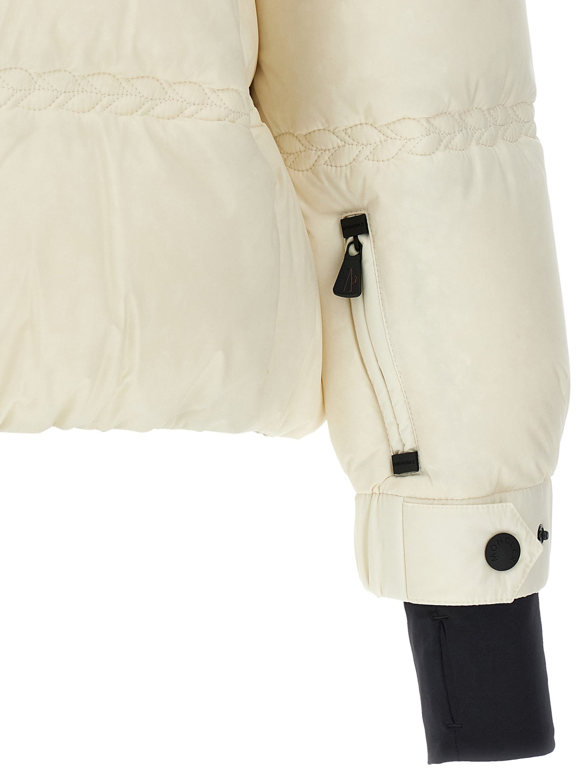 Moncler Grenoble Anglins Down Jacket White, view 4