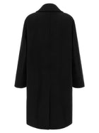 Fendi Angora and Wool Coat Black, view 2