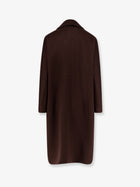 Max Mara Women's Angus Cashmere and Alpaca Coat Brown, view 2