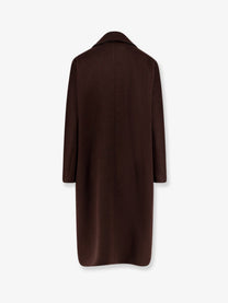 Max Mara Women's Angus Cashmere and Alpaca Coat Black