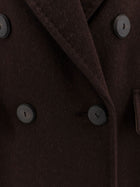 Max Mara Women's Angus Cashmere and Alpaca Coat Brown, view 3
